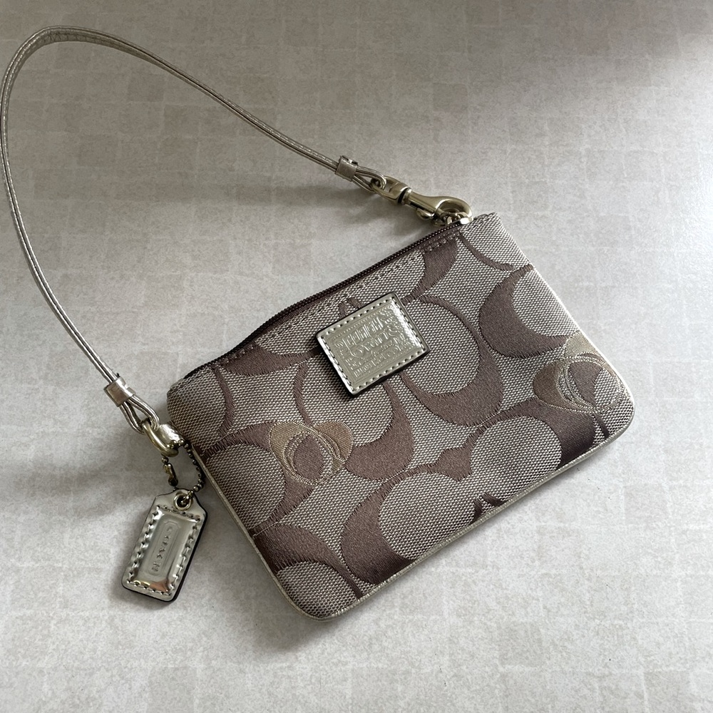 Coach wristlet